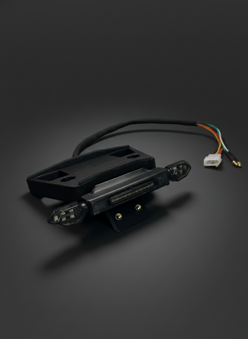 Support de plaque sur mesure pour supermot